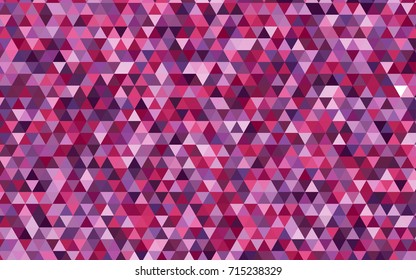 Light Purple, Pink vector abstract polygonal template. A vague abstract illustration with gradient. The textured pattern can be used for background.