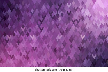 Light Purple, Pink vector abstract textured polygonal background. Blurry rectangular design. The pattern with repeating rectangles can be used for background.