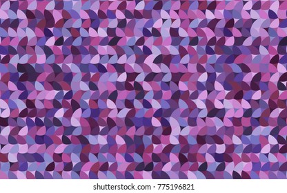 Light Purple, Pink vector abstract pattern with circles. Geometry template for your business design. Background with colored spheres.