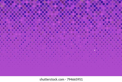 Light Purple, Pink vector abstract pattern with circles. Geometry template for your business design. Background with colored spheres.