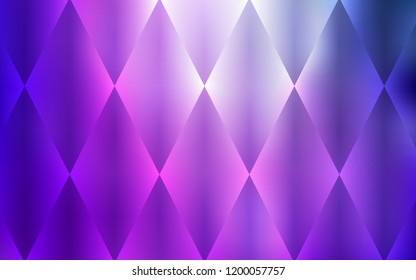 Light Purple, Pink vector backdrop with rectangles, squares. Illustration with set of colorful rectangles. Smart design for your business advert.