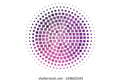 Light Purple, Pink vector backdrop with rectangles, squares. Illustration with set of colorful rectangles. Pattern for commercials.
