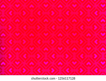 Light Purple, Pink vector backdrop with long lines. Shining colored illustration with narrow lines. Backdrop for TV commercials.