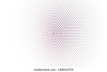 Light Purple, Pink vector  backdrop with dots. Blurred decorative design in abstract style with bubbles. Design for your business advert.