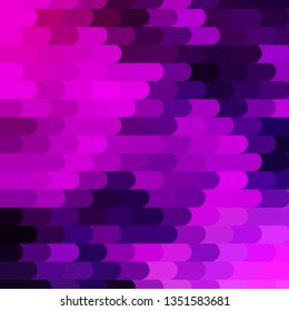 Light Purple, Pink vector backdrop with lines. Geometric abstract illustration with blurred lines. Template for your UI design.