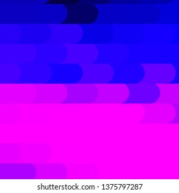 Light Purple, Pink vector backdrop with lines. Modern abstract illustration with colorful lines. Template for your UI design.