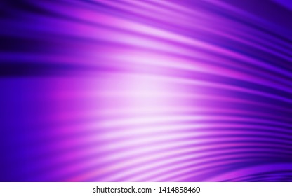 Light Purple, Pink vector backdrop with curved lines. A completely new colorful illustration in simple style. Elegant pattern for a brand book.