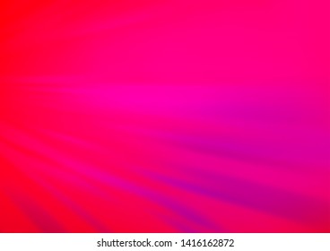 Light Purple, Pink vector backdrop with long lines. Shining colored illustration with narrow lines. Pattern for ads, posters, banners.