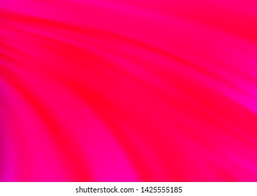 Light Purple, Pink vector backdrop with bent lines. Shining illustration, which consist of blurred lines, circles. Brand new design for your ads, poster, banner.