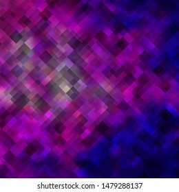 Light Purple, Pink vector backdrop with rectangles. Abstract gradient illustration with rectangles. Template for cellphones.