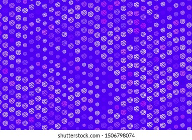 Light Purple, Pink vector backdrop with bent lines. An elegant bright illustration with gradient. Pattern for your business design.