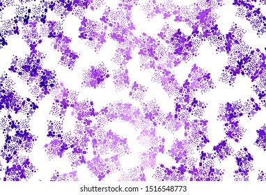 Light Purple, Pink vector backdrop with memphis shapes. Illustration with colorful gradient shapes in abstract style. Best smart design for your business.