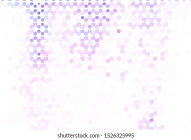 Light Purple, Pink vector backdrop with wry lines. A sample with colorful lines, shapes. The best colorful design for your business.