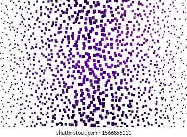 Light Purple, Pink vector backdrop with rhombus. Illustration with set of colorful rectangles. Smart design for your business advert.