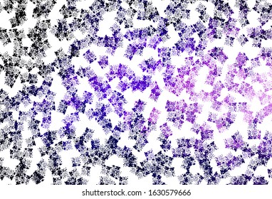 Light Purple, Pink vector backdrop with memphis shapes. Simple colorful illustration with abstract gradient shapes. Best smart design for your business.