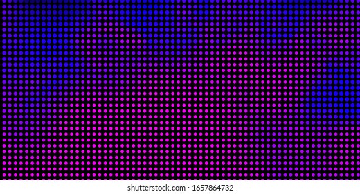 Light Purple, Pink vector backdrop with dots. Abstract illustration with colorful spots in nature style. Pattern for wallpapers, curtains.