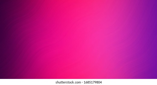Light Purple, Pink vector backdrop with circular arc. Colorful abstract illustration with gradient curves. Smart design for your promotions.