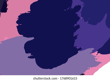 Light Purple, Pink vector backdrop with memphis shapes. Simple colorful illustration with abstract gradient shapes. Best smart design for your business.