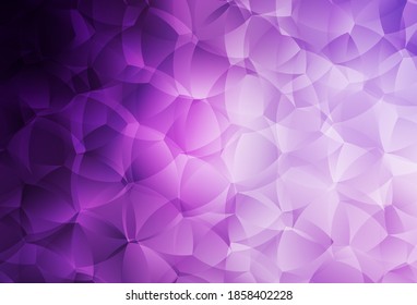 Light Purple, Pink vector backdrop with memphis shapes. Colorful chaotic forms with gradient in modern style. Simple design for your web site.