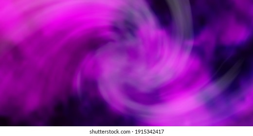 Light Purple, Pink vector backdrop with cumulus. Gradient illustration with colorful sky, clouds. Template for websites.