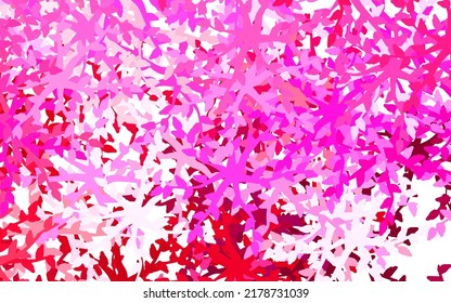 Light Purple, Pink vector backdrop with memphis shapes. Colorful chaotic forms with gradient in modern style. Simple design for your web site.