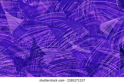 Púrpura claro, fondo vector rosa con formas memphis.