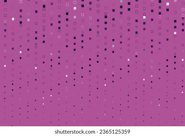 Light Purple, Pink vector backdrop with lines, rectangles. Decorative design in abstract style with rectangles. Pattern for commercials.
