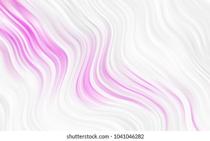 Light Purple, Pink vector background with abstract circles. Shining crooked illustration in marble style. A completely new memphis design for your business.