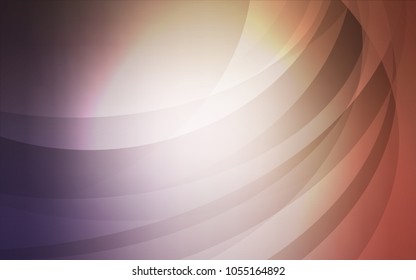 Light Purple, Pink vector background with bent ribbons. Colorful illustration in abstract marble style with gradient. Marble design for your web site.