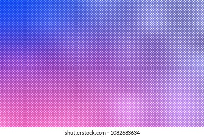 Light Purple, Pink vector background with bubbles. Illustration with set of shining colorful abstract circles. Pattern can be used for futuristic ad, booklets.