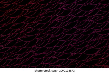 Light Purple, Pink vector  background with bubbles. Blurred bubbles on abstract background with colorful gradient. New design for ad, poster, banner of your website.