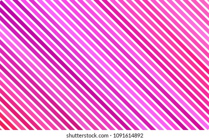 Light Purple, Pink vector background with straight lines. Decorative shining illustration with lines on abstract template. The pattern can be used for websites.