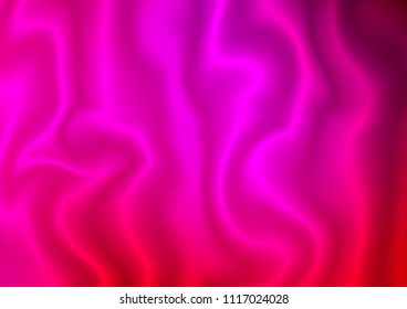 Light Purple, Pink vector background with curved circles. Brand new colored illustration in marble style with gradient. The elegant pattern for brand book.