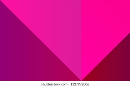 Light Purple, Pink vector background with bright palette. Decorative design of colorful palette. Pattern for easy creation of leaflets, banners, booklets.