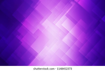 Light Purple, Pink vector background with straight lines. Decorative shining illustration with lines on abstract template. Smart design for your business advert.