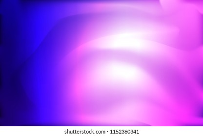 Light Purple, Pink vector background with bubble shapes. An elegant bright illustration with gradient. A completely new template for your business design.