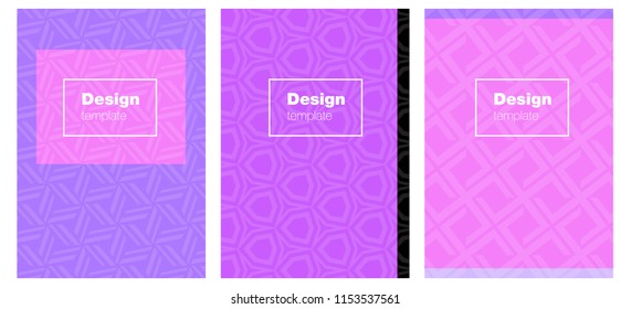 Light Purple, Pink vector background for books. Glitter abstract design concept with text box. Template for magazines, jurnals.