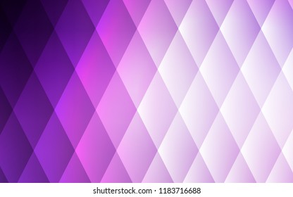 Light Purple, Pink vector background with rectangles. Glitter abstract illustration with rectangular shapes. Modern template for your landing page.