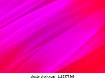 Light Purple, Pink vector background with straight lines. Blurred decorative design in simple style with lines. Smart design for your business advert.