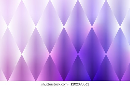 Light Purple, Pink vector background with rectangles. Modern abstract illustration with colorful rectangles. Pattern for busines ad, booklets, leaflets