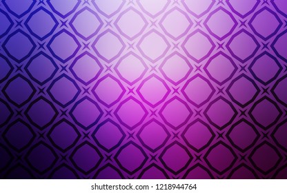 Light Purple, Pink vector background with colored stars. Stars on blurred abstract background with gradient. Pattern for websites, landing pages.