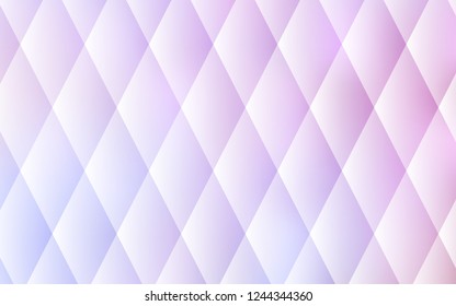 Light Purple, Pink vector background with rectangles. Decorative design in abstract style with rectangles. Smart design for your business advert.