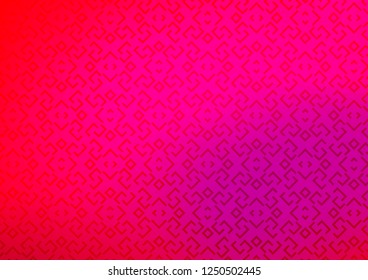 Light Purple, Pink vector background with straight lines. Blurred decorative design in simple style with lines. Backdrop for TV commercials.