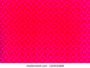 Light Purple, Pink vector background with triangles. Abstract gradient illustration with triangles. Best design for your ad, poster, banner.