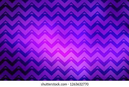 Light Purple, Pink vector background with triangles, lines. Decorative design in abstract style with triangles. Best design for poster, banner.