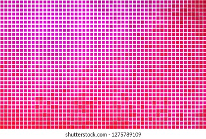 Light Purple, Pink vector background with rectangles. Rectangles on abstract background with colorful gradient. Modern template for your landing page.