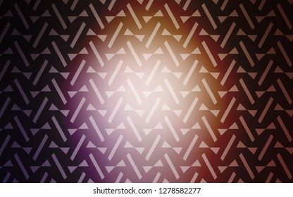 Light Purple, Pink vector background with triangles, lines. Beautiful illustration with triangles in nature style. Best design for poster, banner.