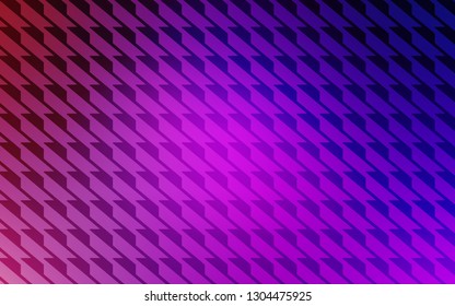 Light Purple, Pink vector background with straight lines. Shining colored illustration with sharp stripes. Best design for your ad, poster, banner.