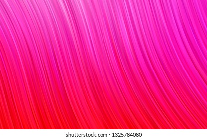 Light Purple, Pink vector background with abstract lines. Colorful abstract illustration with gradient lines. Marble style for your business design.