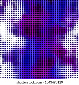 Light Purple, Pink vector background in polygonal style. Illustration with a set of gradient rectangles. Modern template for your landing page.